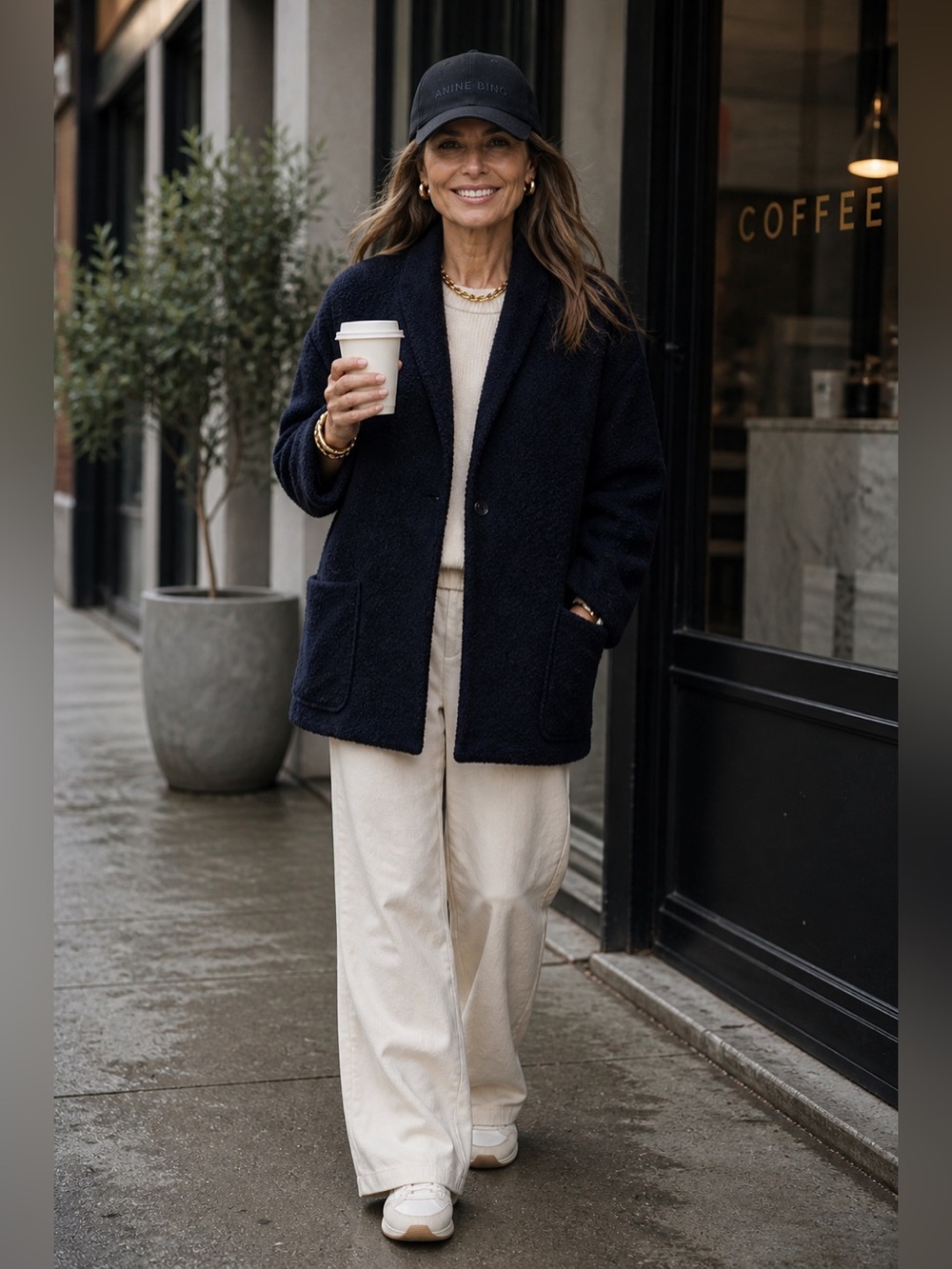I Drink Espresso, Not Pumpkin Spice | Banana Republic Shawl Collar Coat